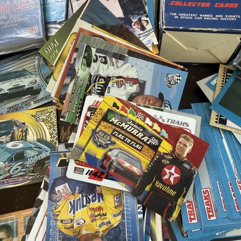 400 Vintage NASCAR Cards Lot Richard Petty Dale Jarrett Rusty Wallace Kenseth - Picture 3 of 12